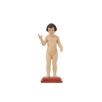 Decorative Figure Romimex Natural Resin Children 18 x 48 x 15 cm