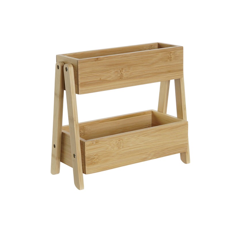 Regale DKD Home Decor Holz Bambus 27 x 12 x 25 cm