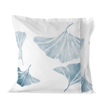 Taie d'oreiller HappyFriday Blanc Ginkgo Multicouleur 60 x 60 cm