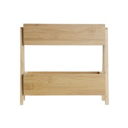 Regale DKD Home Decor Holz Bambus 27 x 12 x 25 cm