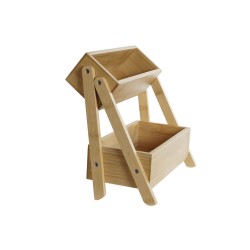 Regale DKD Home Decor Holz Bambus 27 x 12 x 25 cm