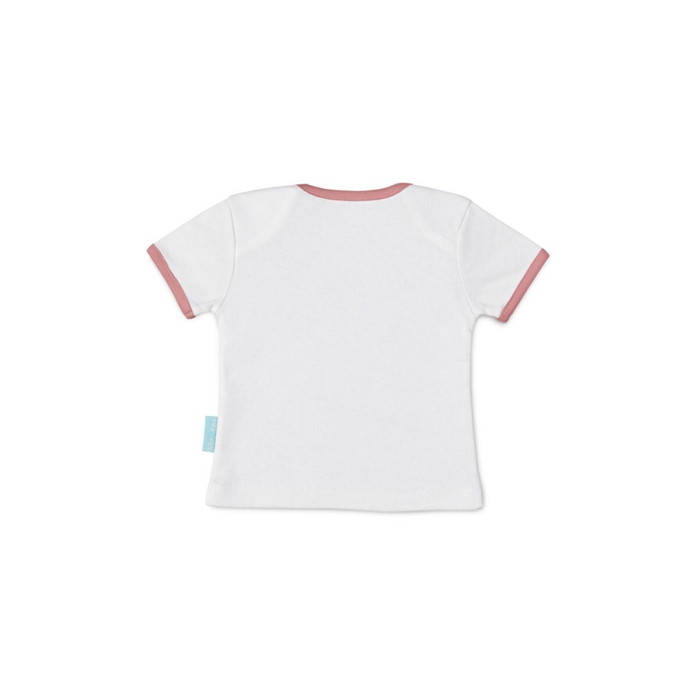 T shirt à manches courtes Enfant HappyFriday Mr Fox Little Birds Multicouleur 24-36 Mois