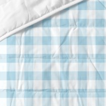 Bedspread (quilt) HappyFriday BASIC KIDS Blue 100 x 130 cm Baby Crib