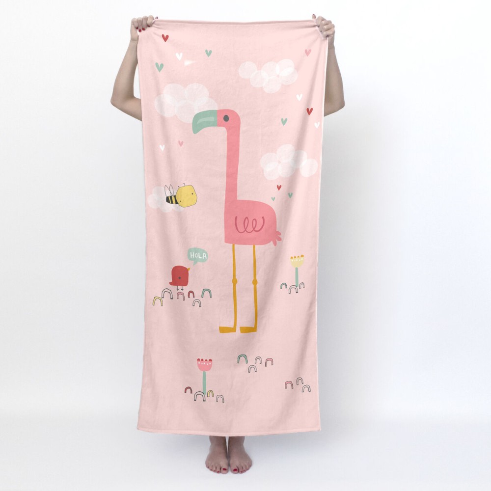 Badetuch HappyFriday Moshi Moshi Hola Bunt 70 x 150 cm