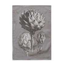 Tissu de cuisine HappyFriday Blanc Artichoke Multicouleur 70 x 50 cm (2 Unités)