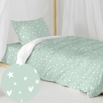 Duvet cover set HappyFriday Mini Fairy dust  Multicolour Single 2 Pieces