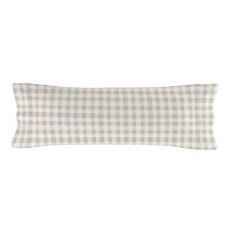 Duvet cover set HappyFriday Basic Kids Beige Single Gingham 2 Pieces