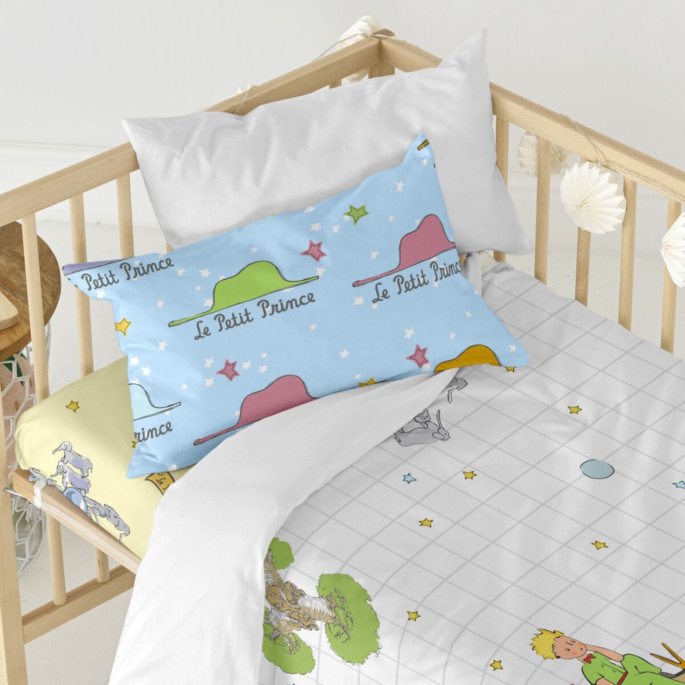 Duvet cover set HappyFriday Le Petit Prince Imagination Multicolour Baby Crib 2 Pieces