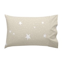 Bedding set HappyFriday Basic Kids Little star Beige Baby Crib 2 Pieces