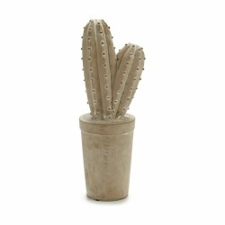 Figure décorative de jardin Ibergarden 180490-3 Pierre Cactus 13 x 38 x 13 cm (3 Unités)