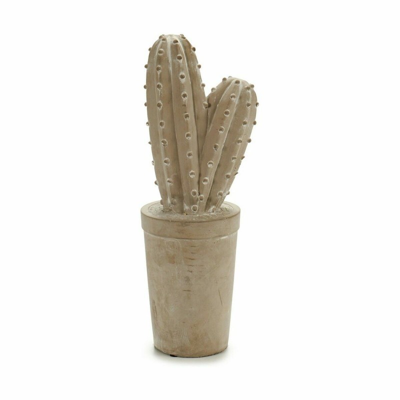 Decorative Garden Figure Ibergarden 180490-3 Stone Cactus 13 x 38 x 13 cm (3 Units)