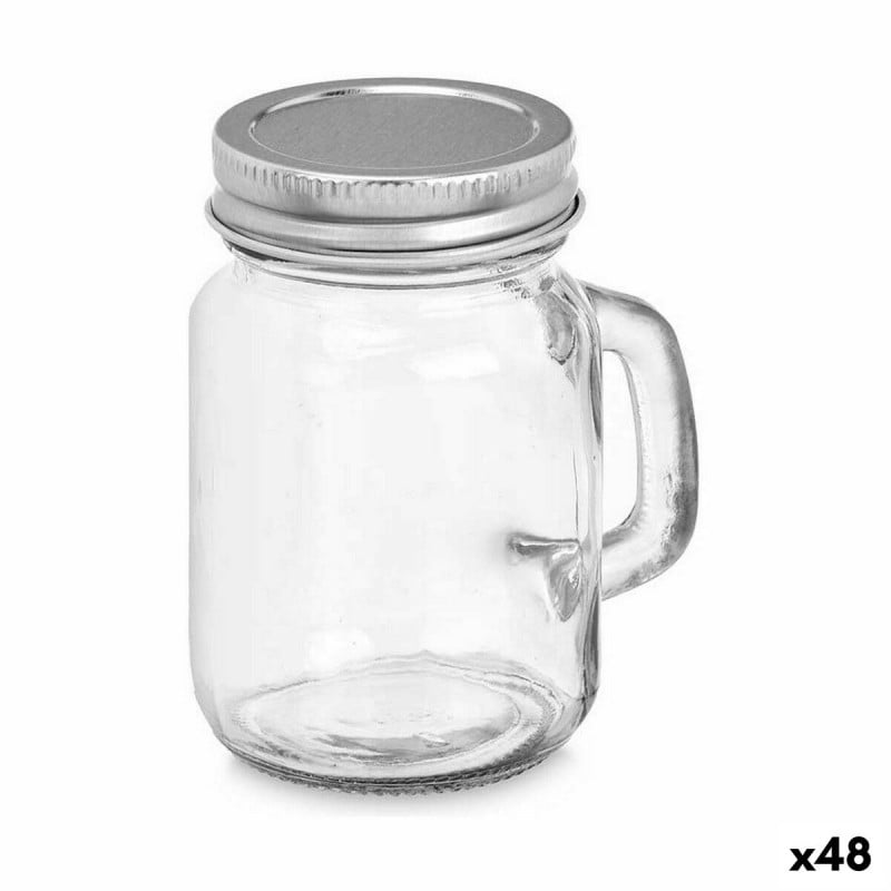 Jug Vivalto 01-0906 Silver 120 ml With handle (48 Units)