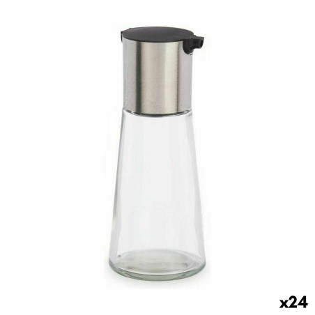 Ölfläschchen Silberfarben Metall 230 ml (24 Stück)