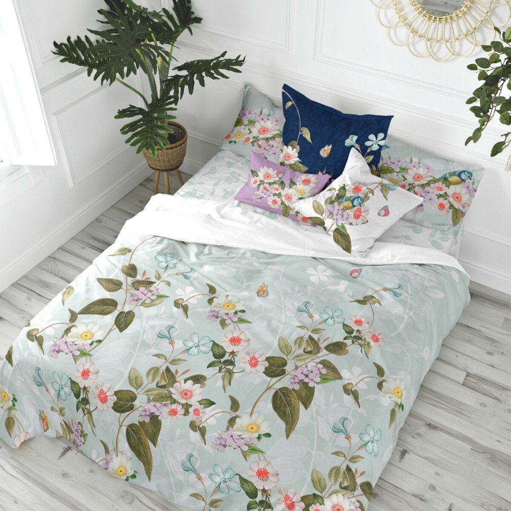 Housse de Couette HappyFriday Garden party Multicouleur 240 x 220 cm