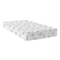 Fitted sheet HappyFriday BASIC KIDS Grey 105 x 200 x 32 cm