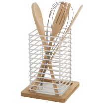 Kitchen Utensils Stand Alexandra House Living Metal 12 x 16 x 12 cm