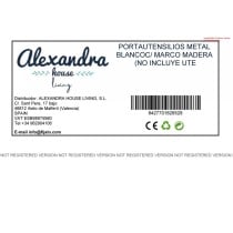 Support pour Ustensiles de Cuisine Alexandra House Living Métal 12 x 16 x 12 cm