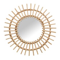 Wall mirror Alexandra House Living Golden 40 x 40 x 2 cm