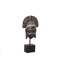 Decorative Figure Romimex Golden African Woman 20 x 39 x 10 cm