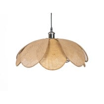 Ceiling Light Romimex Natural E27 220-240 V Flower