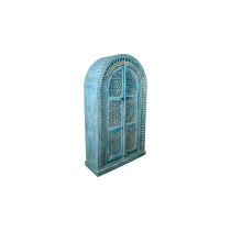 Cupboard Romimex Turquoise Mango wood 110 x 190 x 40 cm