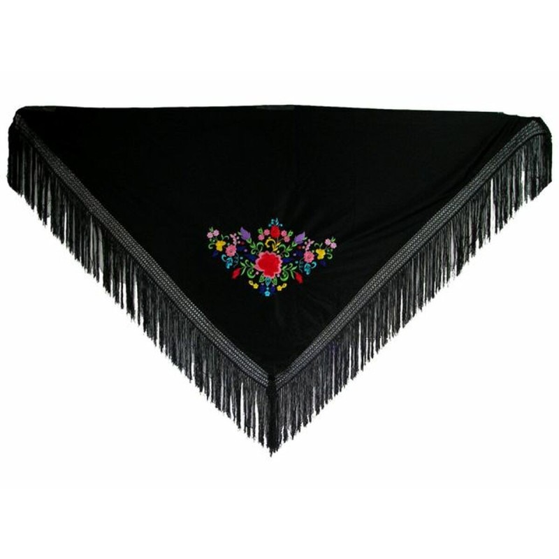 Shawl PGN3928 Black 140 cm