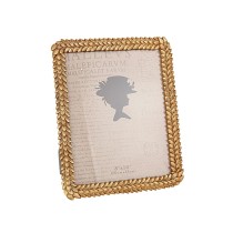 Photo frame Romimex Golden Resin 27 x 34 x 2 cm