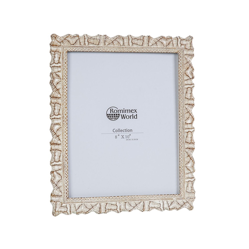 Photo frame Romimex Natural Resin 25 x 20 x 2 cm