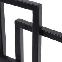 Wall mirror Alexandra House Living Black Metal 7 x 113 x 53 cm