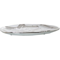 Centerpiece Alexandra House Living White Silver Ceramic 2 x 15 x 27 cm