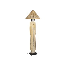 Lampe de bureau Romimex Beige Bois 20 x 160 x 20 cm Oriental