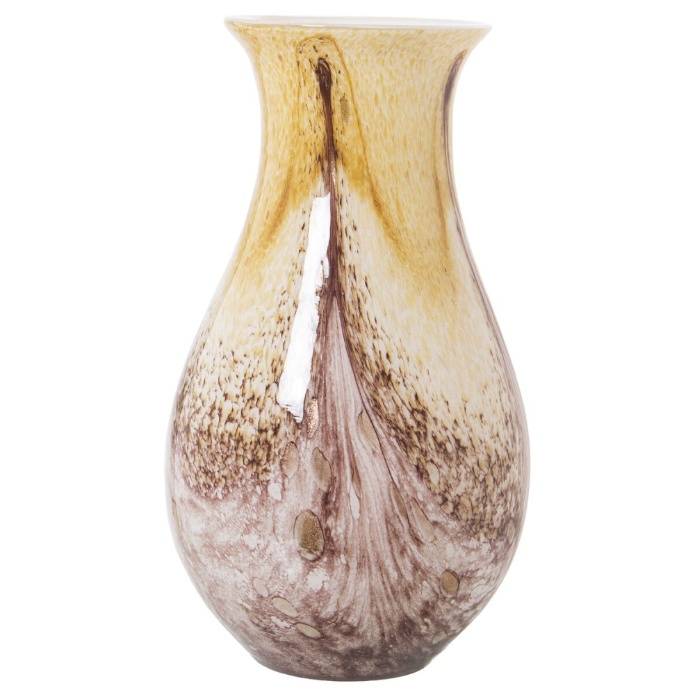 Vase Alexandra House Living Sand Kristall 21 x 20 x 36 cm