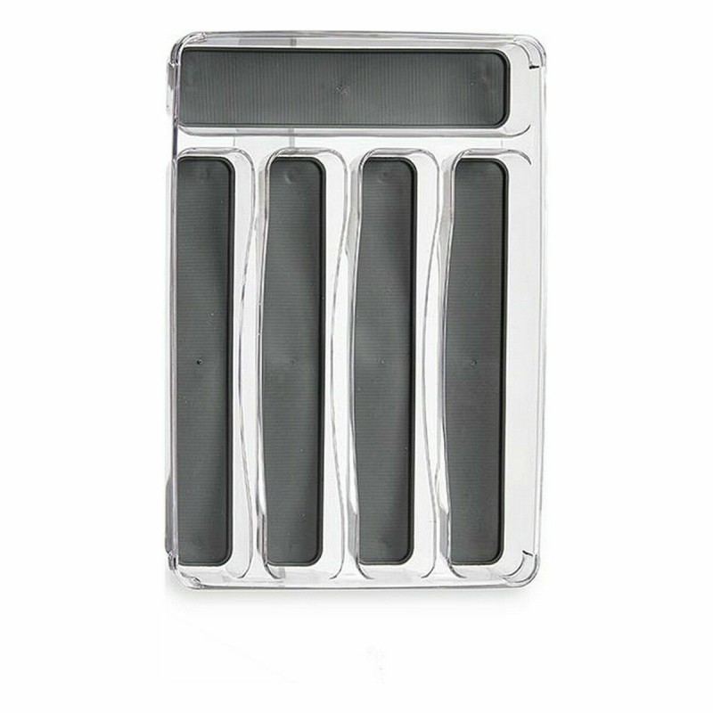 Cutlery Organiser Kinvara W623315 Grey Recycled plastic 23,3 x 4,5 x 32,7 cm (12 Units)