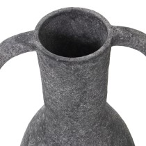 Vase Alexandra House Living Dark grey Ceramic 17 x 17 x 29 cm With handles