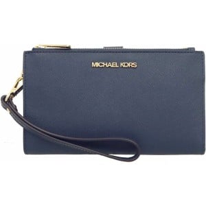 Trousse de toilette Michael Kors 35F8STVW0L-NAVY Bleu Cuir 19 x 11 x 3 cm