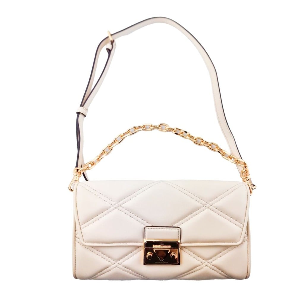 Sac-à-main Femme Michael Kors Serena Beige 25 x 15 x 4 cm