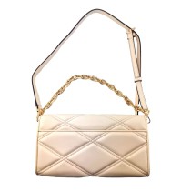 Damen Handtasche Michael Kors Serena Beige 25 x 15 x 4 cm