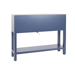 Meuble d'Appoint DKD Home Decor Bleu Doré Sapin Bois MDF 95 x 24 x 79 cm