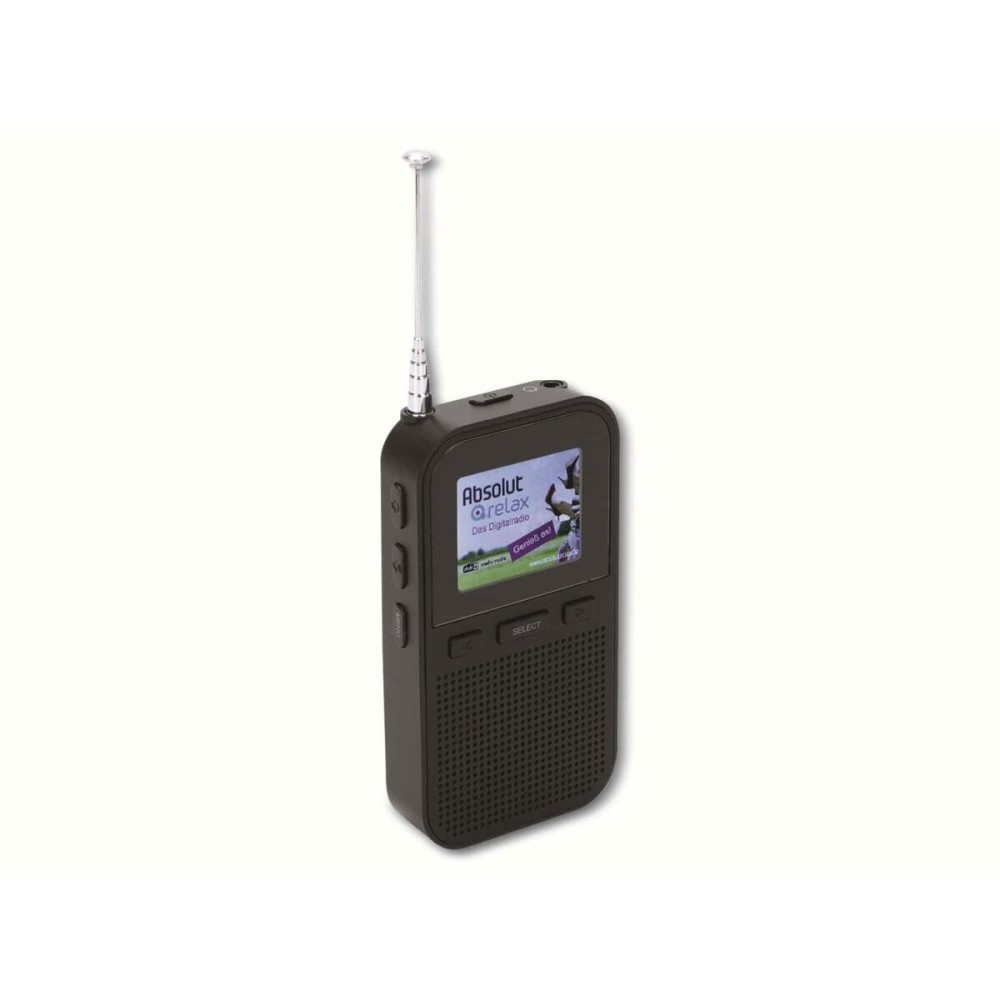 Radio Denver Electronics DAH126 Noir 1,8" DAB+