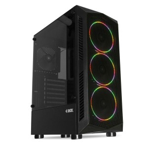 ATX Semi-Tower Gehäuse Ibox OLU27 Schwarz