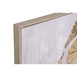 Painting Home ESPRIT Leaf of a plant Traditional 123 x 4,5 x 83 cm (2 Units)