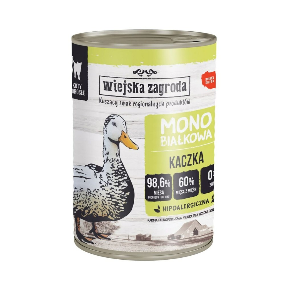 Cat food WIEJSKA ZAGRODA Monoprotein Duck 400 g