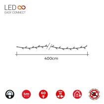 LED-Lichterkette EDM 71250 Easy-Connect 4 m Gelb