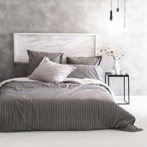 Housse de Couette HappyFriday Basic Oxford Gris 240 x 220 cm