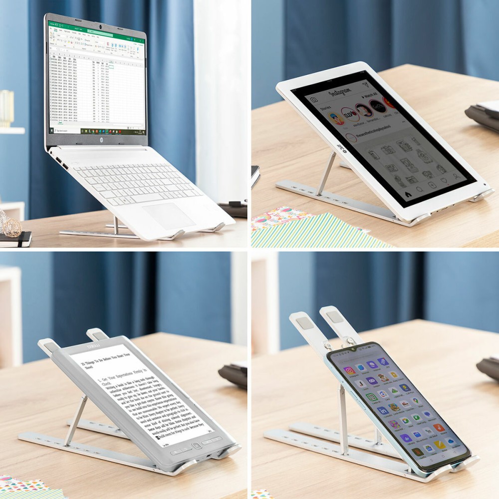 Folding and Adjustable Laptop Stand Flastan InnovaGoods