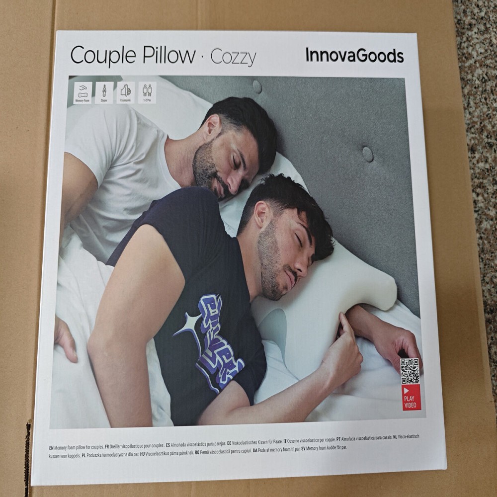 Viscoelastic Cervical Pillow for Couples Cozzy InnovaGoods