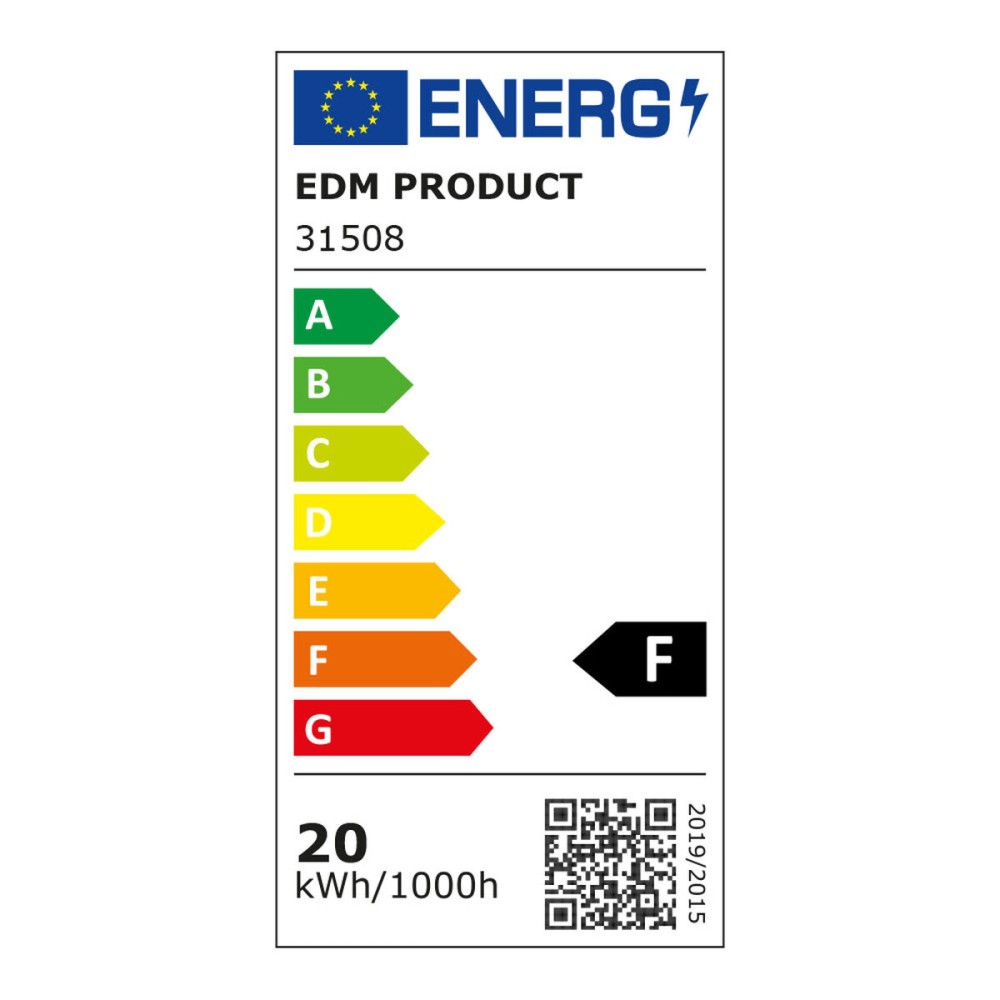 LED-Deckenstrahler EDM 31508 F 20 W 2050 Lm Einstellbar (3200-6400 K)