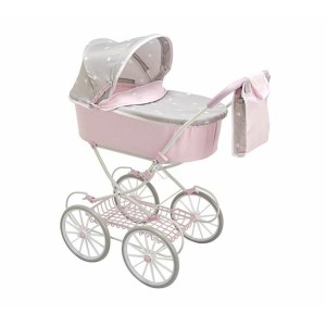 Doll Stroller Arias Emma Pink Bag 70 x 42 x 90 cm