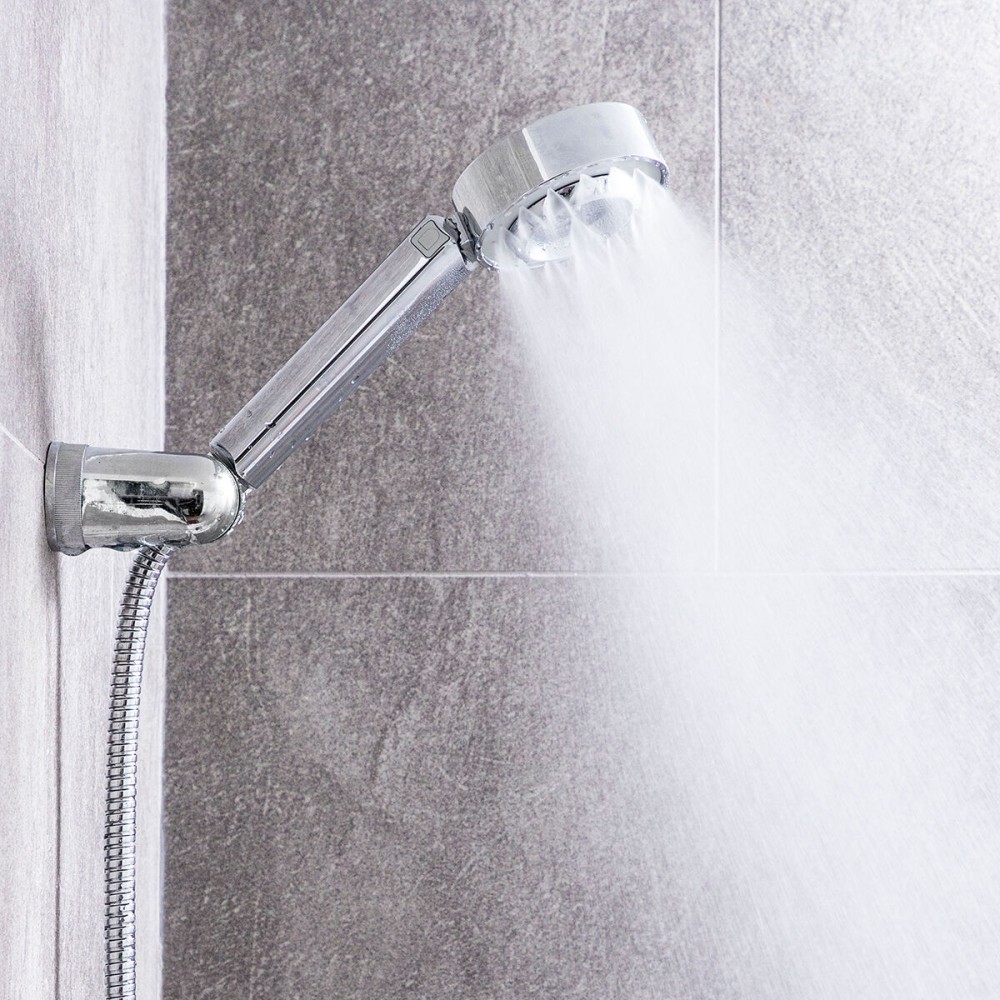 Double Pommeau de Douche avec Distributeur 3 en 1 Xawara InnovaGoods