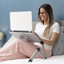 Einstellbarer Laptop-Tisch mit mehreren Positionen Omnible InnovaGoods